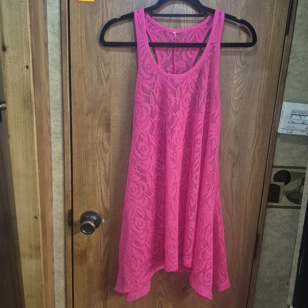 Pink Lace  - Women's Cover Up.   Box 37